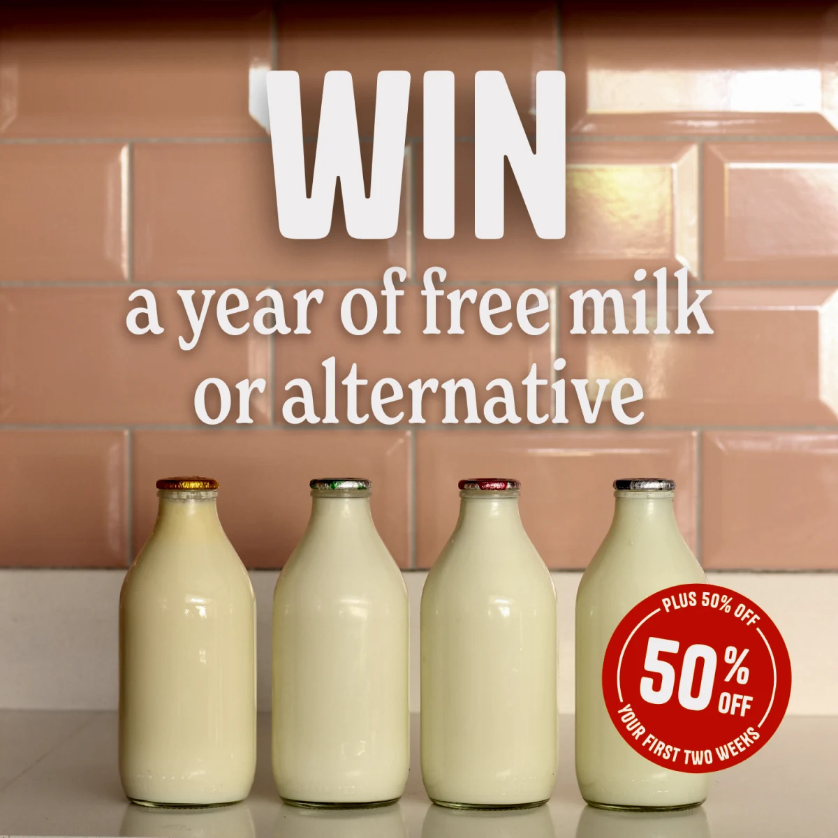 A year on the house: Modern Milkman 2026 giveaway terms & conditions